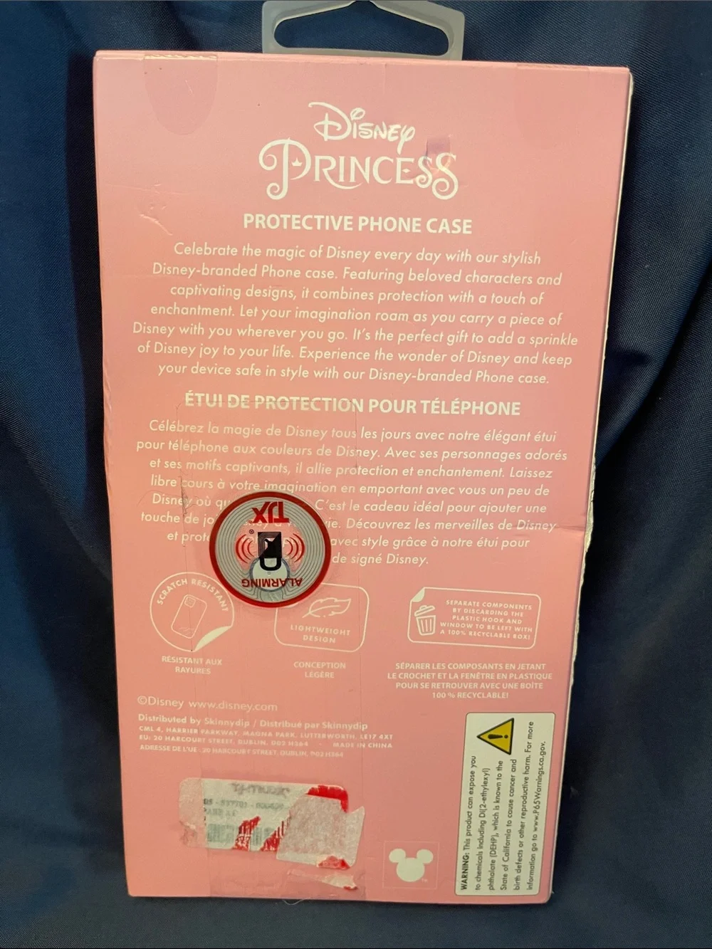 Disney Princess Snow White Clear Pink Accent Phone Case for iPhone 13/14 Pro Max